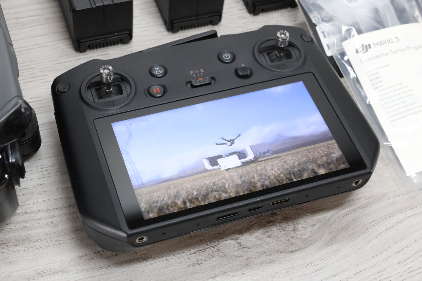 DJI Mavic 3E Enterprise RTK drone with fly more included