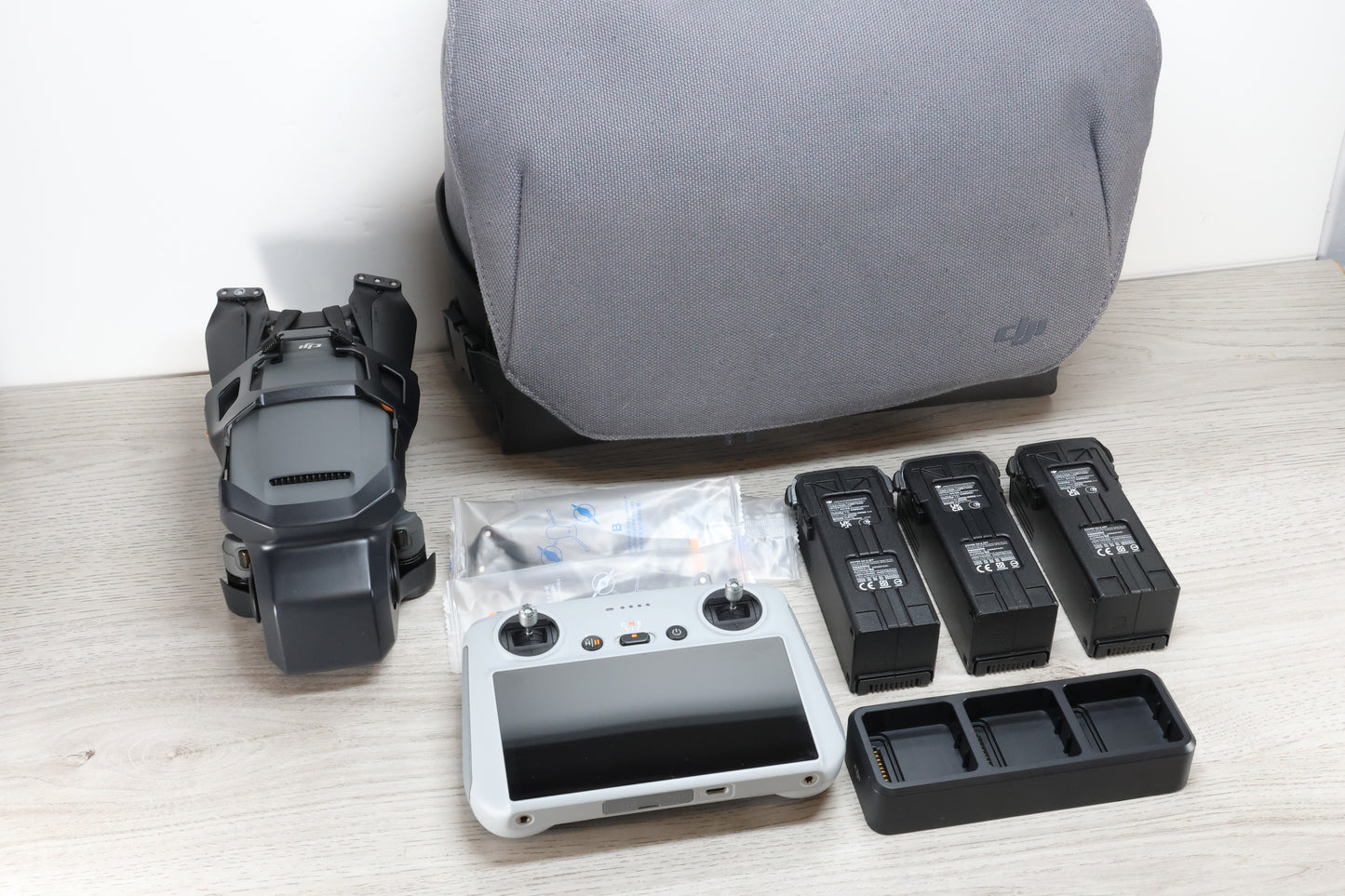 DJI Mavic 3 Pro with 3 batteries and DJI RC Controller