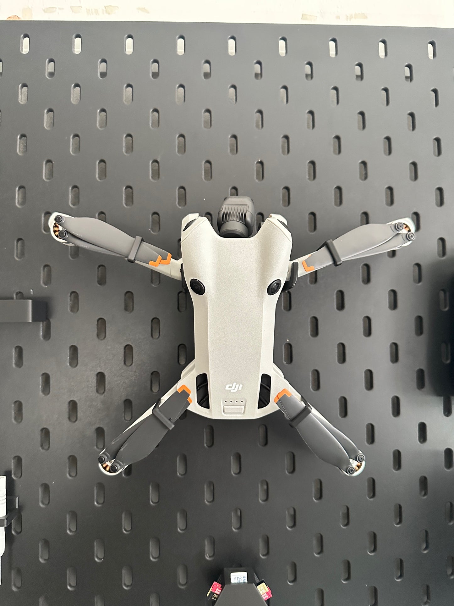 DJI Mini 4 Pro, Ikea Skadis Pegboard fixings and holders (BOARD NOT INCLUDED)