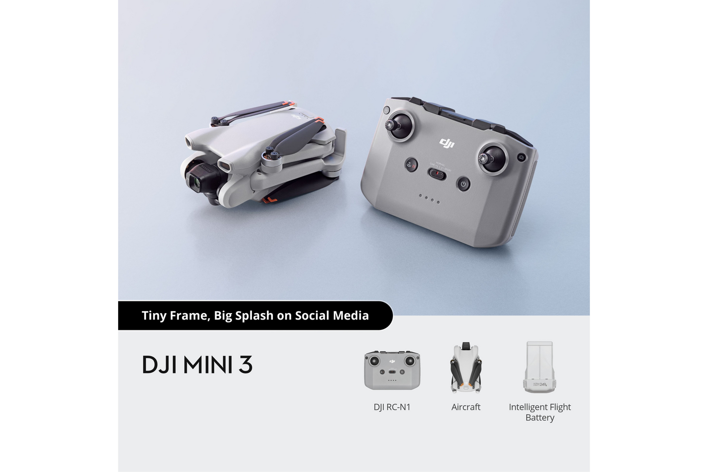 DJI Mini 3 with DJI RC-N1
