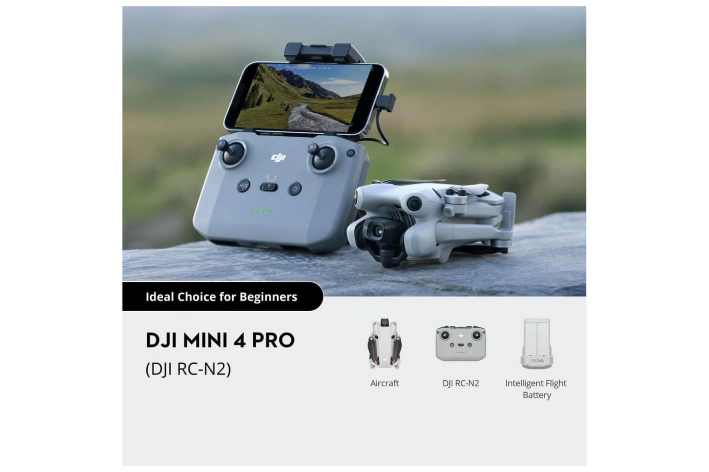 DJI Mini 4 Pro Drone With RC-N2 Controller (NEW)
