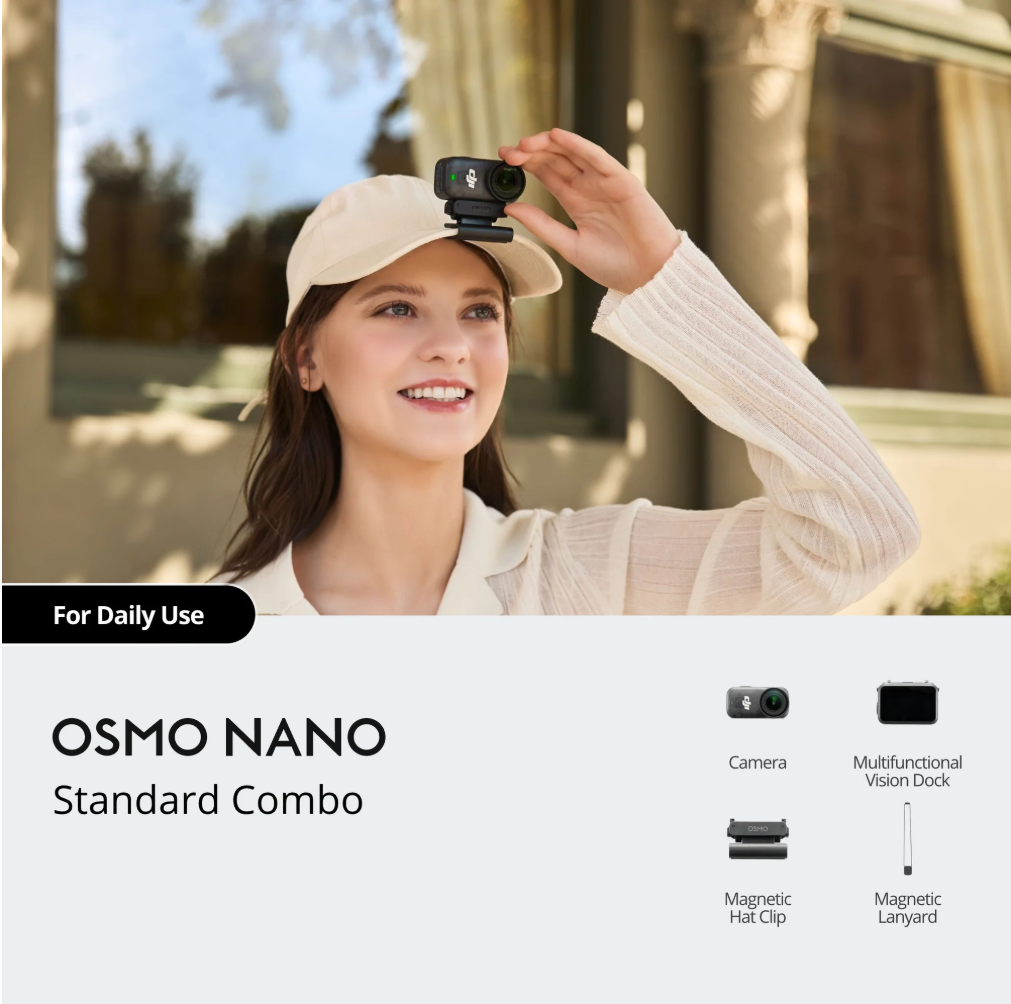 DJI Osmo Nano - Standard Combo - 128GB