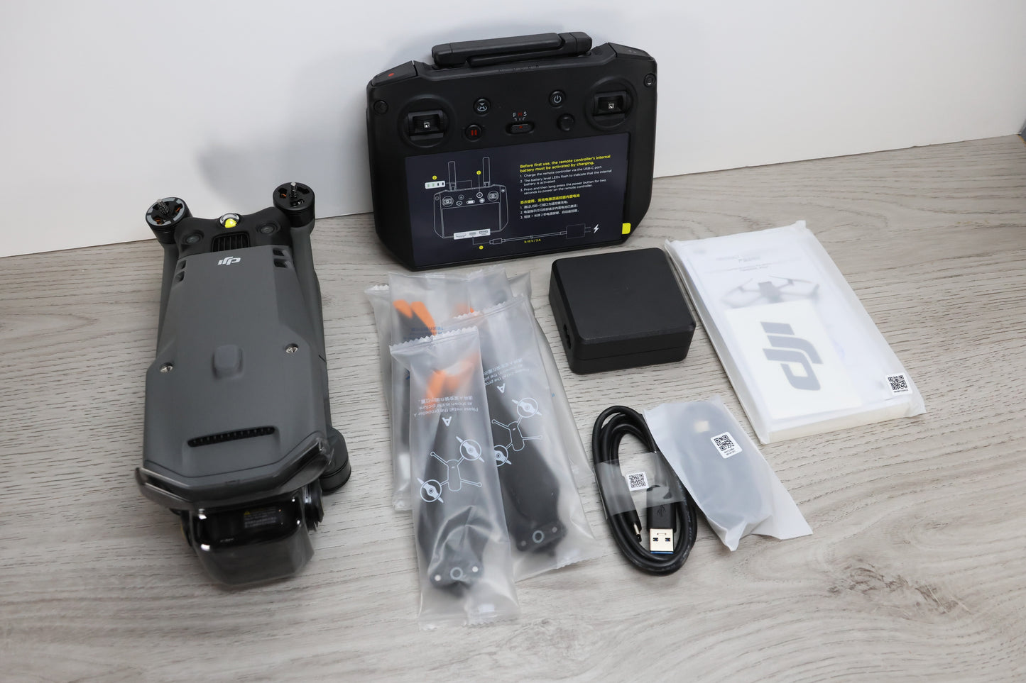 DJI Mavic 3T Thermal drone, one battery and RC Pro Enterprise (OPEN - UNUSED)
