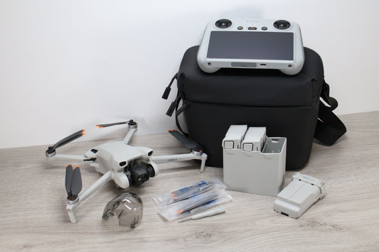 DJI Mini 3 with fly more and DJI RC Controller