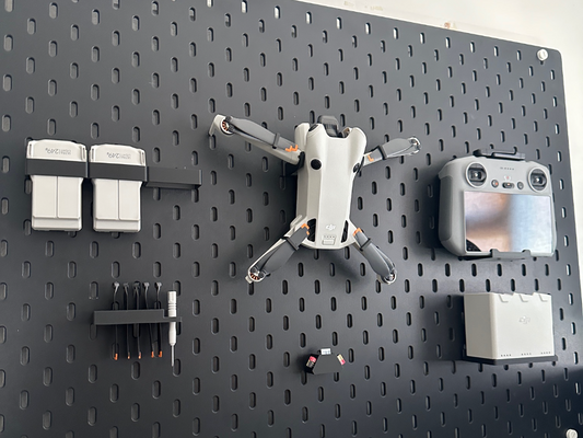 DJI Mini 4 Pro, Ikea Skadis Pegboard fixings and holders (BOARD NOT INCLUDED)