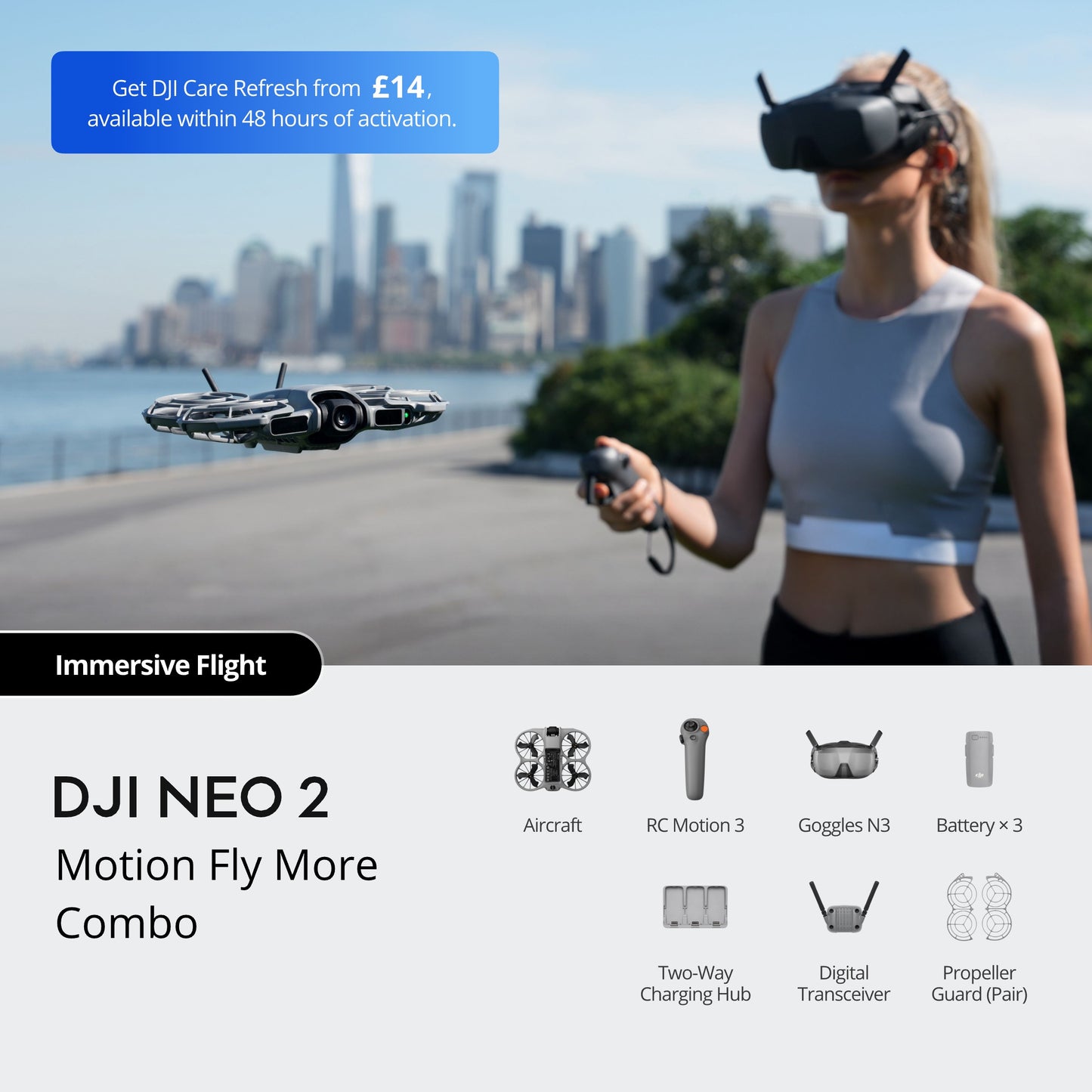 DJI Neo 2 Motion Fly more combo